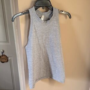 Gray Sleeveless Tank Top